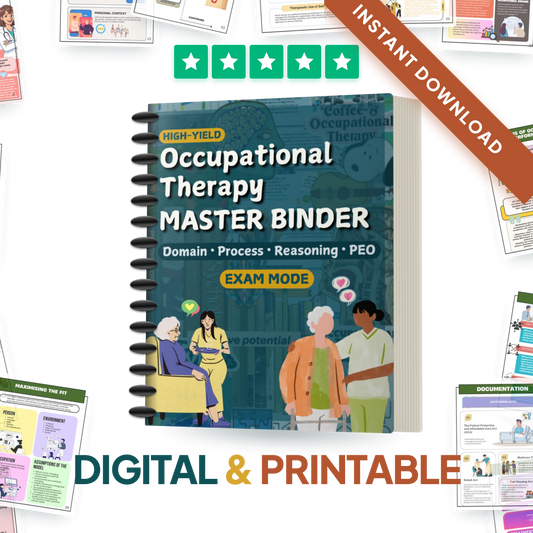 The Core Shelf | Occupational Therapy Study Notes