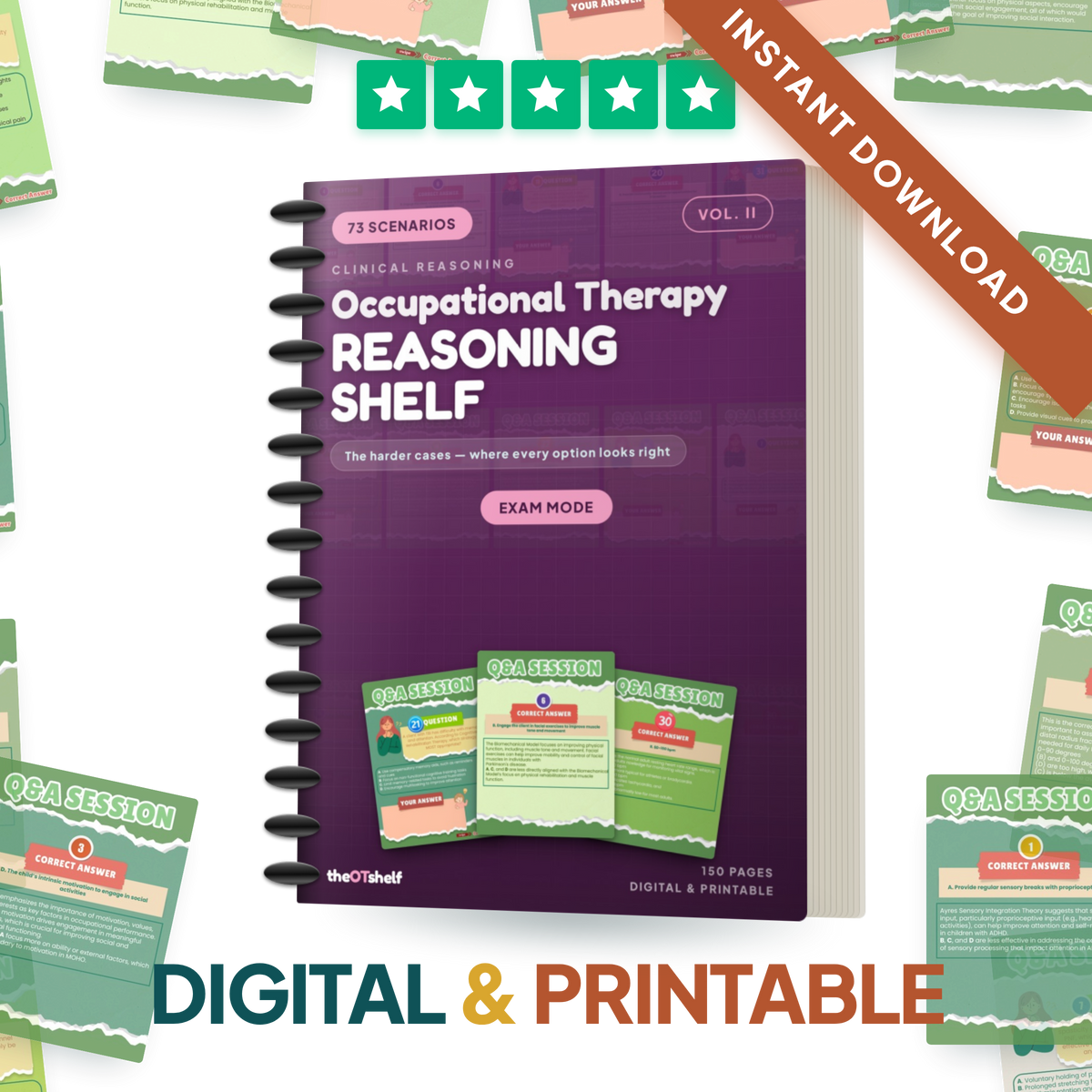 The Reasoning Shelf Vol. II — 73 Advanced OT Scenario Questions with Rationales