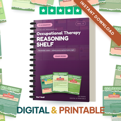 The Reasoning Shelf Vol. II — 73 Advanced OT Scenario Questions with Rationales